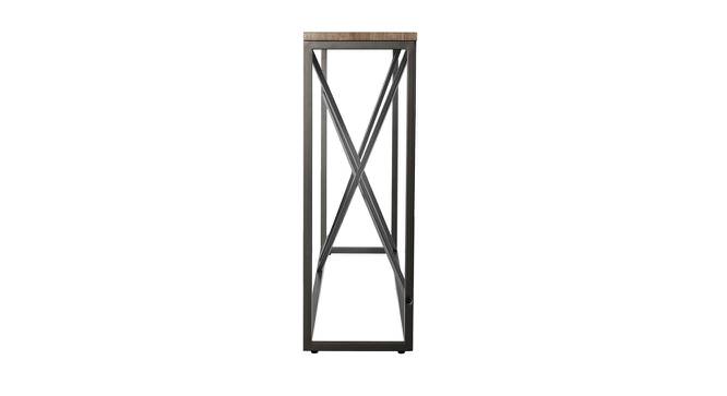 Colton Console Table (Black, Powder Coating Finish) by Urban Ladder - Front View Design 1 - 367911