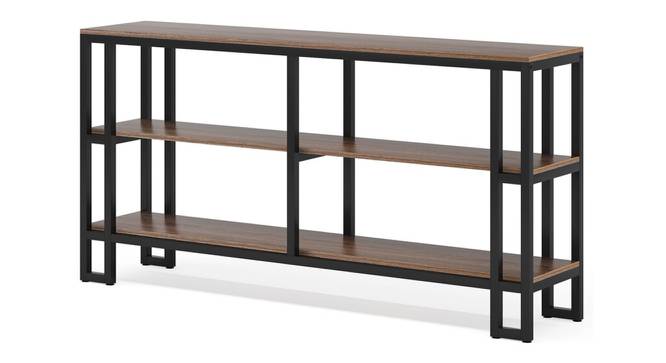 Donovan Console Table (Black, Powder Coating Finish) by Urban Ladder - Front View Design 1 - 367916