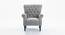 Cleo Lounge Chair (Grey, Fabric Finish) by Urban Ladder - Design 1 Close View - 367934