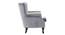 Ellarose Lounge Chair (Grey, Fabric Finish) by Urban Ladder - Front View Design 1 - 368008