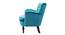 Hazel Lounge Chair (Sea Green, Fabric Finish) by Urban Ladder - Front View Design 1 - 368013