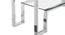 Elvis Console Table (Stainless Steel Finish, Chrome) by Urban Ladder - Rear View Design 1 - 368030