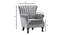 Ellarose Lounge Chair (Grey, Fabric Finish) by Urban Ladder - Design 1 Dimension - 368055