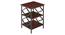 Maisie Side & End Table (Stainless Steel Finish, Chrome) by Urban Ladder - Front View Design 1 - 368212