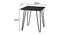 Mia Side & End Table (Black, Powder Coating Finish) by Urban Ladder - Design 1 Dimension - 368249