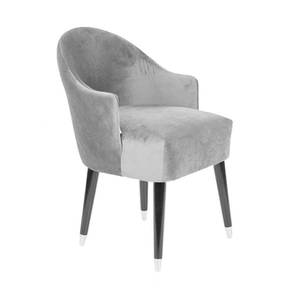 Wing Lounge Chairs Design Pantone Fabric Lounge Chair in Grey Colour
