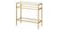 Mishka Side & End Table (Gold, Powder Coating Finish) by Urban Ladder - Front View Design 1 - 368308