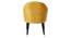 Palmer Lounge Chair (Gold, Fabric Finish) by Urban Ladder - Design 1 Side View - 368344