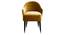 Palmer Lounge Chair (Gold, Fabric Finish) by Urban Ladder - Design 1 Close View - 368349