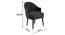 Nori Lounge Chair (Black, Fabric Finish) by Urban Ladder - Design 1 Dimension - 368365
