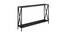 Rufus Console Table (Black, Powder Coating Finish) by Urban Ladder - Cross View Design 1 - 368407