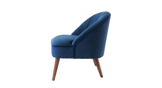 Roselyn Lounge Chair (Blue, Fabric Finish) by Urban Ladder - Front View Design 1 - 368420