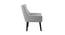 Rhiannon Lounge Chair (Fabric Finish, Bright Grey) by Urban Ladder - Rear View Design 1 - 368439