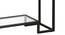 Ray Console Table (Black, Powder Coating Finish) by Urban Ladder - Rear View Design 1 - 368443