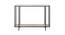 Robert Console Table (Black, Powder Coating Finish) by Urban Ladder - Rear View Design 1 - 368446