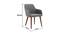 Regina Lounge Chair (Grey, Fabric Finish) by Urban Ladder - Design 1 Dimension - 368467