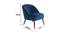 Roselyn Lounge Chair (Blue, Fabric Finish) by Urban Ladder - Design 1 Dimension - 368469
