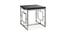 Tallulah Side & End Table (Stainless Steel Finish, Chrome) by Urban Ladder - Cross View Design 1 - 368498
