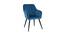 Sia Lounge Chair (Royal Blue, Fabric Finish) by Urban Ladder - Cross View Design 1 - 368502
