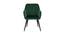 Tabitha Lounge Chair (Dark Green, Fabric Finish) by Urban Ladder - Front View Design 1 - 368517