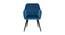 Sia Lounge Chair (Royal Blue, Fabric Finish) by Urban Ladder - Rear View Design 1 - 368529