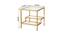 Scout Side & End Table (Gold, Powder Coating Finish) by Urban Ladder - Design 1 Dimension - 368542
