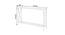 Sebastian Console Table (White, Powder Coating Finish) by Urban Ladder - Design 1 Dimension - 368552