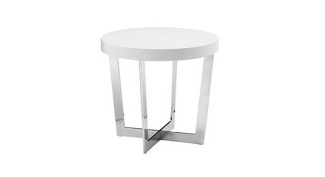 Zola Side & End Table (Stainless Steel Finish, Chrome) by Urban Ladder - Cross View Design 1 - 368570