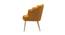 Waverly Lounge Chair (Yellow, Fabric Finish) by Urban Ladder - Front View Design 1 - 368583