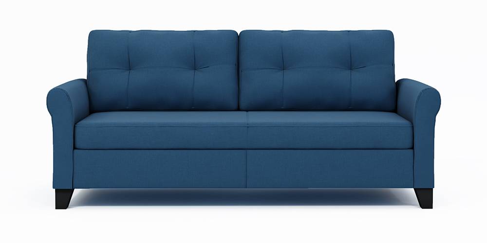 Mersea Fabric Sofa - Blue by Urban Ladder - - 368922