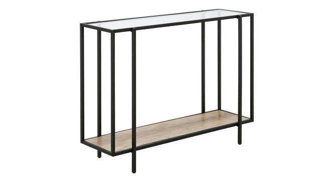 Easton Console Table (Chrome, Powder Coating Finish) by Urban Ladder - Design 1 Side View - 369113