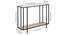 Easton Console Table (Chrome, Powder Coating Finish) by Urban Ladder - Design 1 Dimension - 369115