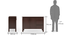 Diner Wide Sideboard (Dark Walnut Finish) by Urban Ladder - Design 1 Dimension - 369128