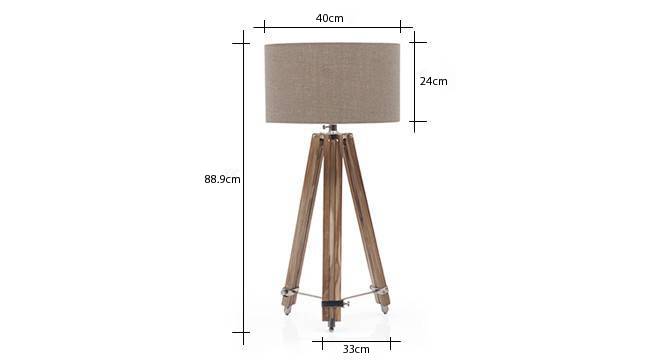 Kepler tripod floorlamp natural linen drum shade 8 img 0058 dm