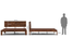 Terence Bed (Solid Wood) (Teak Finish, King Bed Size) by Urban Ladder - - 
