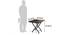 Masai Patio Table (Teak Finish) by Urban Ladder - - 