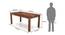 Arabia XL Storage - Gordon 6 Seater Dining Table Set (Teak Finish) by Urban Ladder - - 