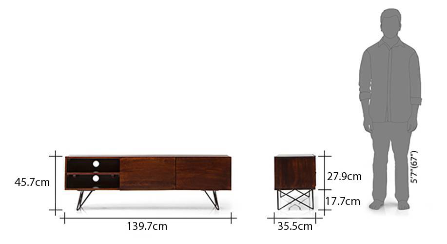 Dyson coffee table tv unit set walnut 12 13