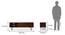 Dyson TV Unit - Coffee Table Set (Walnut Finish) by Urban Ladder - - 