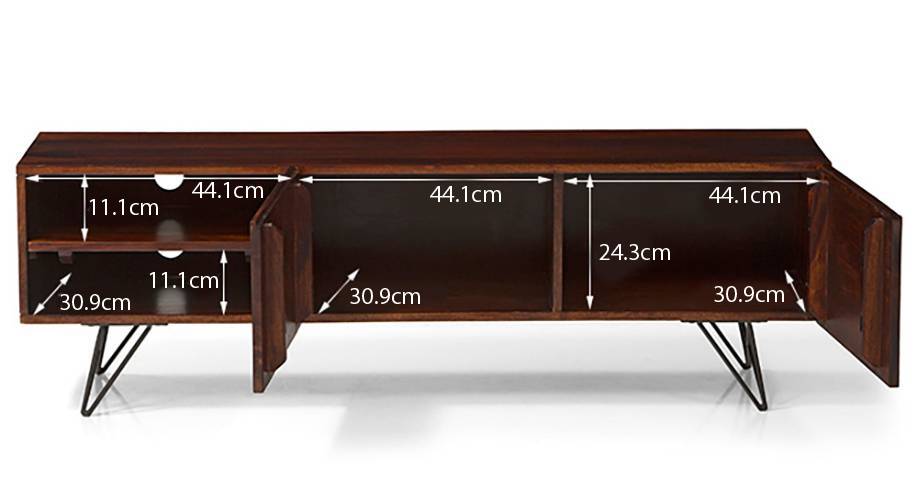 Dyson coffee table tv unit set walnut 13 14