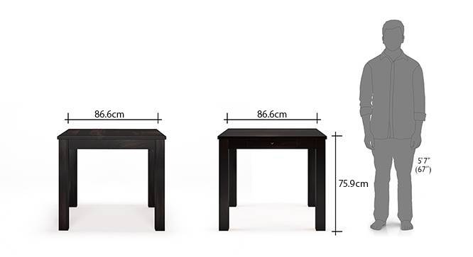 Arabia oribi 4 seater storage dining table set mh 12