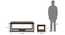 Hevea Nested Coffee Table (Dark Walnut Finish) by Urban Ladder - - 