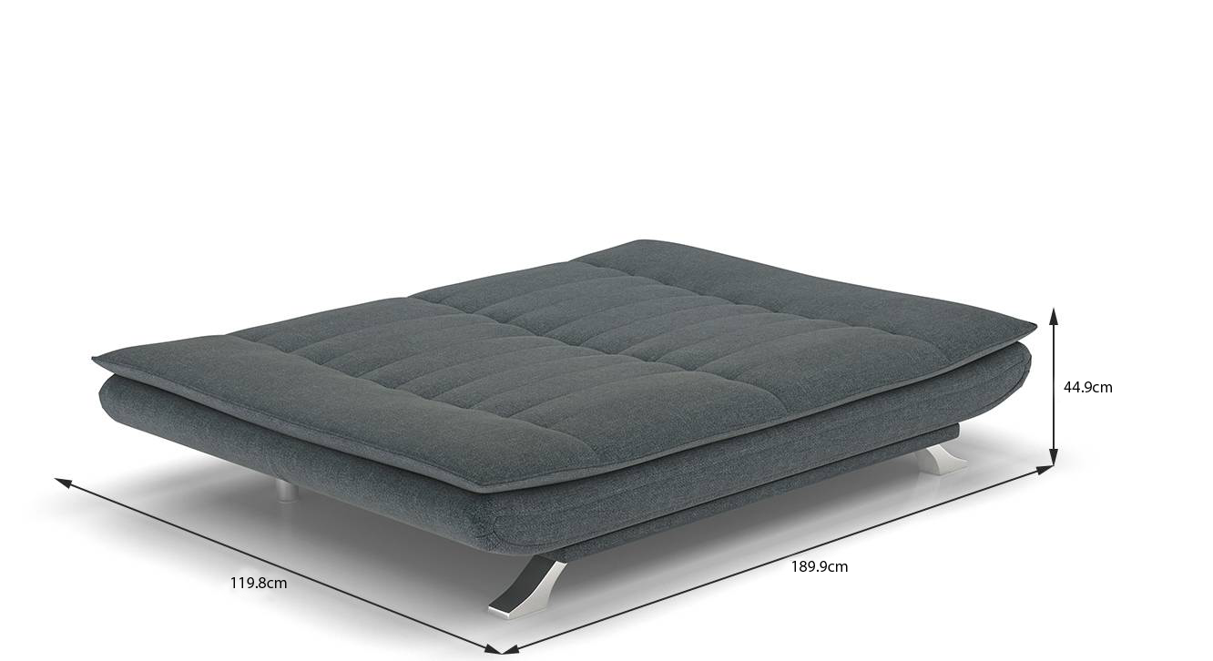 Edo sofa cum bed grey new 410