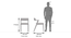 Wesley - Thomson 6 Seater Dining Table Set (Beige, Dark Walnut Finish) by Urban Ladder - - 