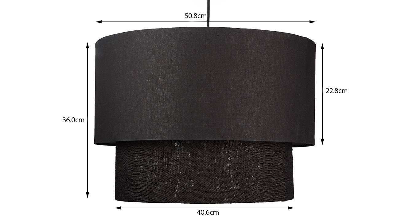Halo double pendant lamp black 5
