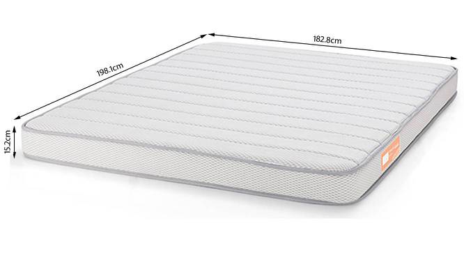 Theramedic Coir & Foam Mattress (Queen Mattress Type, 78 x 60 in (Standard) Mattress Size, 6 in Mattress Thickness (in Inches)) by Urban Ladder - - 