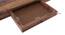 Arabia Storage - Kerry 4 Seater Dining Table Set (Teak Finish, Burnt Orange) by Urban Ladder - - 