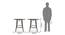 Caribu 6 to 8 Extendable - Doris (Leatherette) 6 Seater Dining Table Set (White) by Urban Ladder - - 