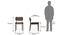 Lawson Dining Chair - Set Of 2 (Walnut Finish, Dark Brown) by Urban Ladder - - 