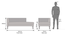 Sigmund Day Bed (Cobalt, Right Aligned) by Urban Ladder - Dimension - 370286